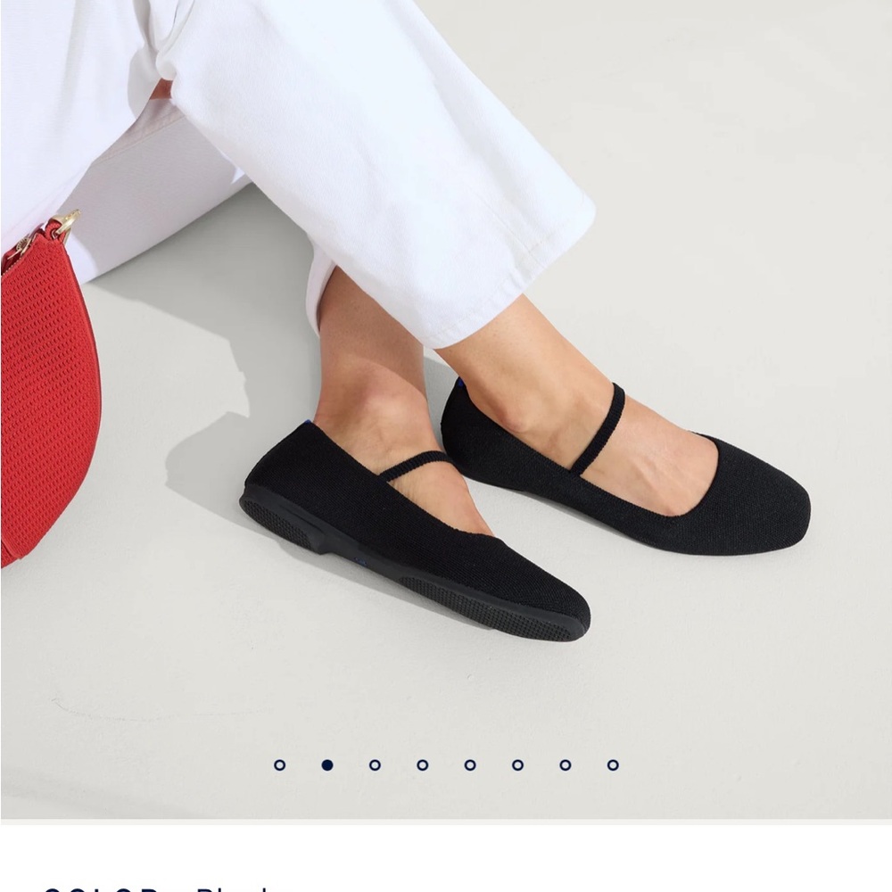 Rothy’s The Square Max 6.5 in Black